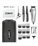 Conair Custom Cut 21-Piece Hair Clipper Chrome - Professional Grade Clippers for Perfect Haircuts - Buy Online on GoSupps.com