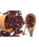 Premium African Hibiscus Flowers Tea - 100% Pure Loose Leaf for Healthy Living - 200g (Pack of 1) - Buy Online on GoSupps.com