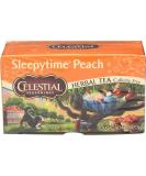 Celestial Seasonings Sleepytime Peach - 20 Tea Bags - Buy Online on GoSupps.com
