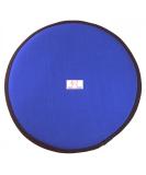 Buy Floating Fabric Frisbee for Dogs - Large Blue Frisbee Disc | Durable Dog Toy for Outdoor Fun - Buy Online on GoSupps.com