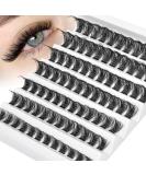 JIMIRE CL05 84Pcs DIY 5D Wispy Eyelash Clusters | D Curl Individual Lashes 10-16MM | Fluffy Self Application Extensions - Buy Online on GoSupps.com