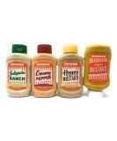 WHATABURGER Sauce Bundle - Mustard, Honey Mustard, Creamy Pepper, Jalapeno Ranch - Buy Online on GoSupps.com