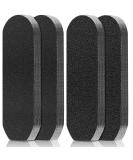 80 Pcs Stainless Steel Foot File Refills Foot File Replacement Pads Coarse Fine Pedicure File Refills Double Side Reusable Foot Rasp Pad with Removable Glue for Callus Dead Skin  180 Grit  120 Grit - Buy Online on GoSupps.com