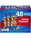 PLANTERS Salted Peanuts, 1 oz. Bags (48 Pack) - Snack Size Peanuts with Sea Salt & Simple Ingredients - Convenient Snacking - On the Go Snacks - Kosher - Buy Online on GoSupps.com