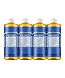 Dr. Bronner's - Pure-Castile Liquid Soap (Tea Tree) - Made with Organic Oils  18-in-1 Uses: Acne-Prone Skin  Dandruff  Laundry  Pets and Dishes  Concentrated  Vegan  Non-GMO   Peppermint 32 Fl Oz (Pack of 1) - Buy Online on GoSupps.com