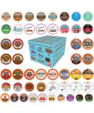 50 Count Variety Pack of Coffee, Tea, and Hot Chocolate for Keurig K Cups Machines - Great Gift for Coffee Lovers - No Duplicates Included - Buy Online on GoSupps.com