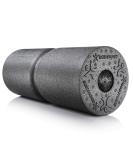 BODYMATE fascia roll Care medium-hard with circumferential groove for spinal relief with e-book - black 35x14cm - Buy Online on GoSupps.com