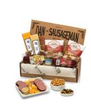 Dan the Sausageman Mt. Rainier Gourmet Gift Basket with Summer Sausage, Wisconsin Cheeses, Mustard, and Truffles - Buy Online on GoSupps.com