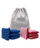 GoSports Dual Sided Cornhole Bean Bags - Set of 8 Stars and Stripes - Regulation Tournament Bean Bags - Buy Online on GoSupps.com