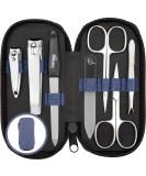 Marqus 7-Piece Manicure Set - Solingen Quality Patented Glass Files Synthetic Leather Case - Perfect for Hand & Foot Care - Shop Now! - Buy Online on GoSupps.com