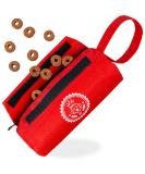 Dog is K nig Feed Bag - Training Dummy for All Breeds Includes Treats & Training Book - Durable Red Dog Training Tool - Buy Online on GoSupps.com