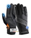 Valken Valley Waterproof Bicycle Gloves for Men & Women - Padded Winter & Transition Gloves with Touchscreen Function - Ideal for Cold Weather Riding - Buy Online on GoSupps.com