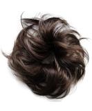 CAISHA Chloe Hairpiece Scrunchie - Voluminous Wavy Updo Synthetic Fiber Brown DM13cm - International Shipping Available - Buy Online on GoSupps.com