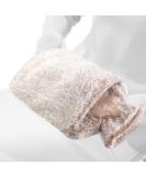 Obqo 2L Hot Water Bottle with Cosy Fluffy Cover - Natural Rubber Hot Water Bag for Sleep, Feet Warmer - Pink Hand-in Cover, Perfect Gift for Women & Kids - Buy Online on GoSupps.com