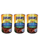 Bush's Best Chili Beans - Pinto Beans in Medium Sauce - 48oz (3 Pack) | 16oz Per Can | Perfect for Chili Recipes - Buy Online on GoSupps.com