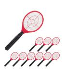 10x Red Electrical Fly Swatters - Chemical-Free Effective Against Flies & Mosquitoes | International Shipping  - Buy Online on GoSupps.com