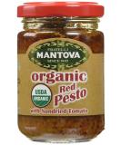 Organic Red Pesto with Sundried Tomato - 4.6 oz by Mantova - Buy Online on GoSupps.com