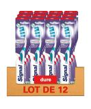 Buy Signal Toothbrush Dure 12 Pack - Integral 8 Soin Complet for Perfect Oral Hygiene | Recyclable Intensive Care - Buy Online on GoSupps.com