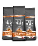 Der-Franz Cinnamon Coffee - Arabica & Robusta Beans - 3 x 500g Packs - Buy Online on GoSupps.com