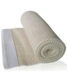 HGP Elastic Bandage Wrap 2 Pack - 6in x 15ft, Touch Closure, Precise Compression for Lower Legs, Knee, Ankle, Chest - No Clips - Long Compression Bandage - Buy Online on GoSupps.com