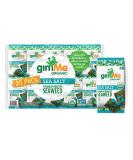 gimMe Organic Roasted Seaweed Sheets - Sea Salt - 20 Count | Keto, Vegan, Gluten-Free Snack | Healthy Iodine & Omega 3 Source - Buy Online on GoSupps.com