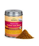 Herbaria colors of Jaipur Bio 80g M can - finished organic curry spice mix for Indian dishes - with exquisite ingredients - in a sustainable aroma protection box 80 g colors of jaipur - Buy Online on GoSupps.com