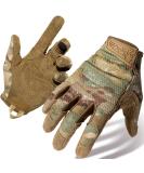 Men's Full Finger Tactical Gloves for Airsoft, Paintball, Work & Hunting - Large Size, Multicolor - Buy Online on GoSupps.com