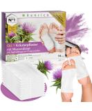 Kenrico Qu-1 Herbal Detox Foot Patch | 100% Vegan Detoxification Plaster for Body Detox - Buy Online on GoSupps.com
