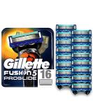 Gillette Fusion5 ProGlide Razor Blades for Men - 16 Pack with Precision Trimmer - Mailbox Friendly - Buy Online on GoSupps.com