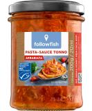 Followfish MSC Pasta Sauce Tonno Arrabiata - 200g | Premium Quality Italian Sauce | International Shipping - Buy Online on GoSupps.com