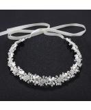Oriamour Bridal Headpiece Flower Design Wedding Headband Bridal Hair Accessories (Silver) - Buy Online on GoSupps.com