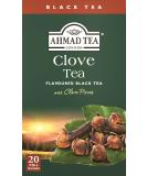 Ahmad Tea Clove Tea - Premium Black Tea with Cloves | 20 Individually Wrapped Aroma-Sealed Tea Bags (2g Each) - Enjoy Rich Flavor & Freshness - Buy Online on GoSupps.com