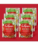 Fullgreen Riced Cauliflower with Tomato Red Pepper & Corn non-gmo no preservatives shelf-stable Keto sides exclusive keto take home case of 6 - Buy Online on GoSupps.com