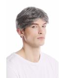 WIG ME UP GFW1168-44 Men's Short Fashion Wig - Youthful Grey & Black Style | International Shipping - Buy Online on GoSupps.com