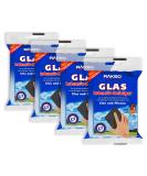 Rakso Glass Intensive Cleaner - 4 Disc Set | Scratch-Free Stainless Steel Wool for Glass & Tile | 4x1 Pieces Ideal for Wall & Floor Cleaning - Buy Online on GoSupps.com