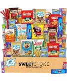 Snack Box Variety Pack (40 Count) - Candy Gift Basket & Care Package for All Ages | Perfect for Easter, Birthdays & College Students - Buy Online on GoSupps.com