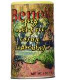 Benoit's Best Spicy Salt-free Cajun Seasoning (6 OZ) 6 Ounce (Pack of 1) - Buy Online on GoSupps.com