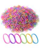 Mr. Pen- Hair Rubber Bands 2400 Pack Assorted Color Colorful Rubber Bands for Hair Hair Bands Elastic Hair Ties Mini Hair Ties Rubber Hair Ties Hair Ties for Baby Girls Baby Hair Ties - Buy Online on GoSupps.com