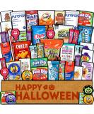 Halloween Candy Care Package Gift (45ct) Snacks Box Basket for Kids Children Adults Cookies Food Variety Pack Bundle Mixed Bulk Sampler Girls Boys Guys Men Women Boyfriend Girlfriend College Student 1 Count (Pack of 45) - Buy Online on GoSupps.com