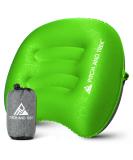 Pitch and Trek Ultralight Inflatable Camping Pillow with Removable Cover for Neck and Lumbar Support - Compact & Portable Compressible Pillow for Hiking, Beach, Hammock & Backpacking Gear (Green) - Buy Online on GoSupps.com
