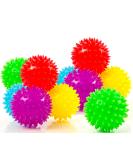 10-Pack of Spiky Sensory Balls - Squeezy and Bouncy Fidget Toys / Sensory Toys - BPA/Phthalate/Latex-Free - Buy Online on GoSupps.com