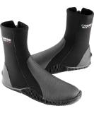 Cressi Isla 5mm Neoprene Boots for Snorkeling, Diving, Canyoning - Black/Black, Size 10 (US Man) & 11 (US Lady) - Buy Online on GoSupps.com