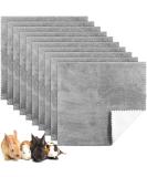 Waterproof Guinea Pig Blankets Washable Small Animal Pee Pad Pet Blanket Sleep Bedding Mats Absorbent Guinea Pig Cage Liner Reusable Pet Sleep Mat Pad Cover (11 x 12 Inch Gray) 11 x 12 Inch Grey - Buy Online on GoSupps.com