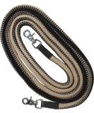 Ekkia reins with closed snaps black / beige - Buy Online on GoSupps.com