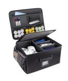 Champkey Golf Trunk Organizer - Portable & Foldable Travel Storage Locker | Ideal for Golf & Car | Black - Buy Online on GoSupps.com