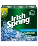Irish Spring Deodorant Soap Moisture Blast 3.7 Ounce (Pack of 3) Revitalizing Scent 3.7 Ounce (Pack of 3) - Buy Online on GoSupps.com