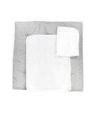 Tuptam Changing Pad with 2 Terry Covers - Model Mar02579 Constellation White/Gray 75x85 cm - Premium Baby Care Essentials - Buy Online on GoSupps.com