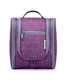 Women's Purple Travel Toiletry Wash Bag & Makeup Organizer - Medium Size - Buy Online on GoSupps.com