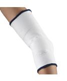 OTC Elbow Support with Viscoelastic Insert - Large Knit Elastic Brace for Pain Relief | International Shipping Available - Buy Online on GoSupps.com