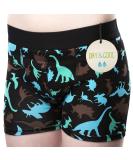Dry & Cool Daily Incontinence Brief for Kids | Washable Absorbing Underwear - Dino Design (134-140 cm 9-10 Years) - Black/Green/Blue - Buy Online on GoSupps.com